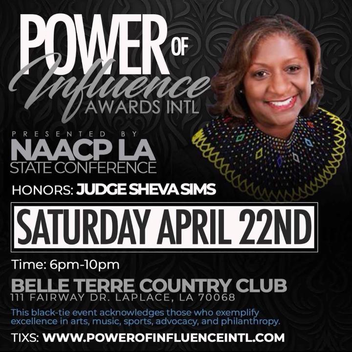 Recognition graphic for Judge Sheva Sims