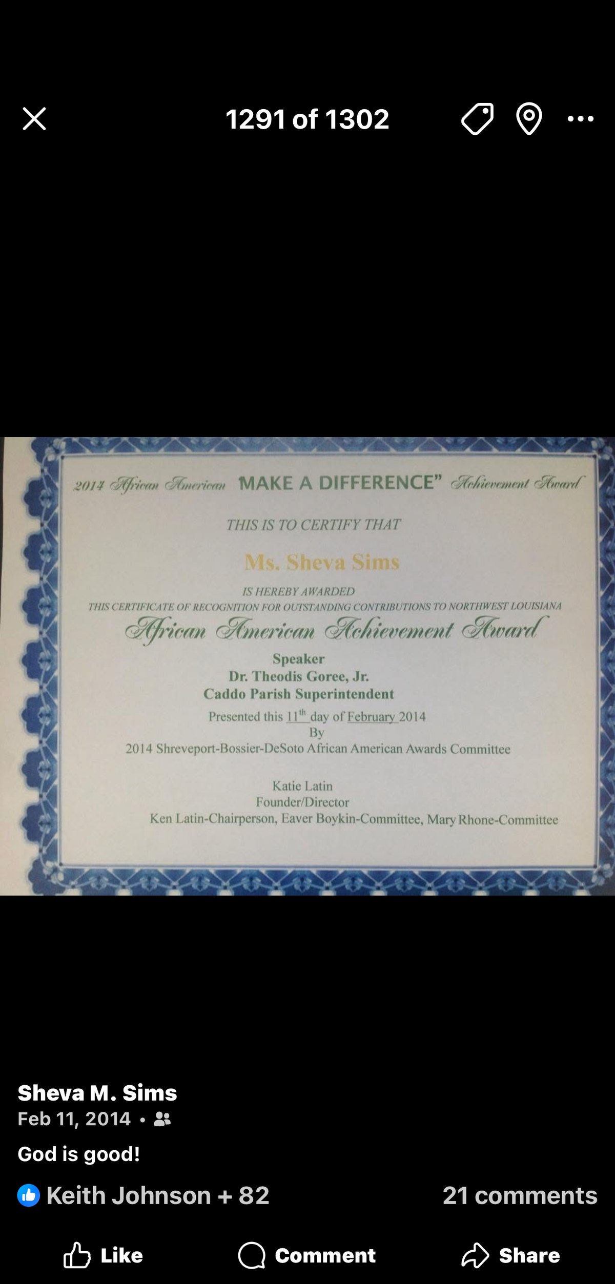 NAWJ District 6 newsletter page documenting public service